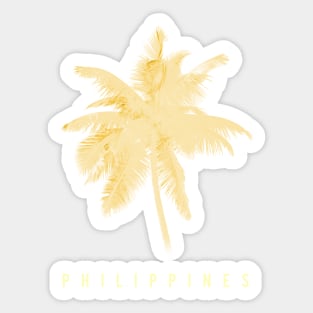 Philippines coconut palm Sticker